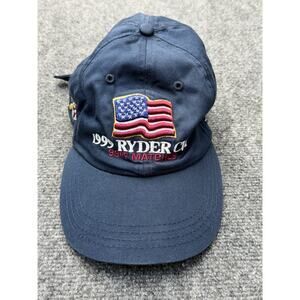 Vintage Ryder Cup 1999 Ahead Strapback Golf Hat USA
